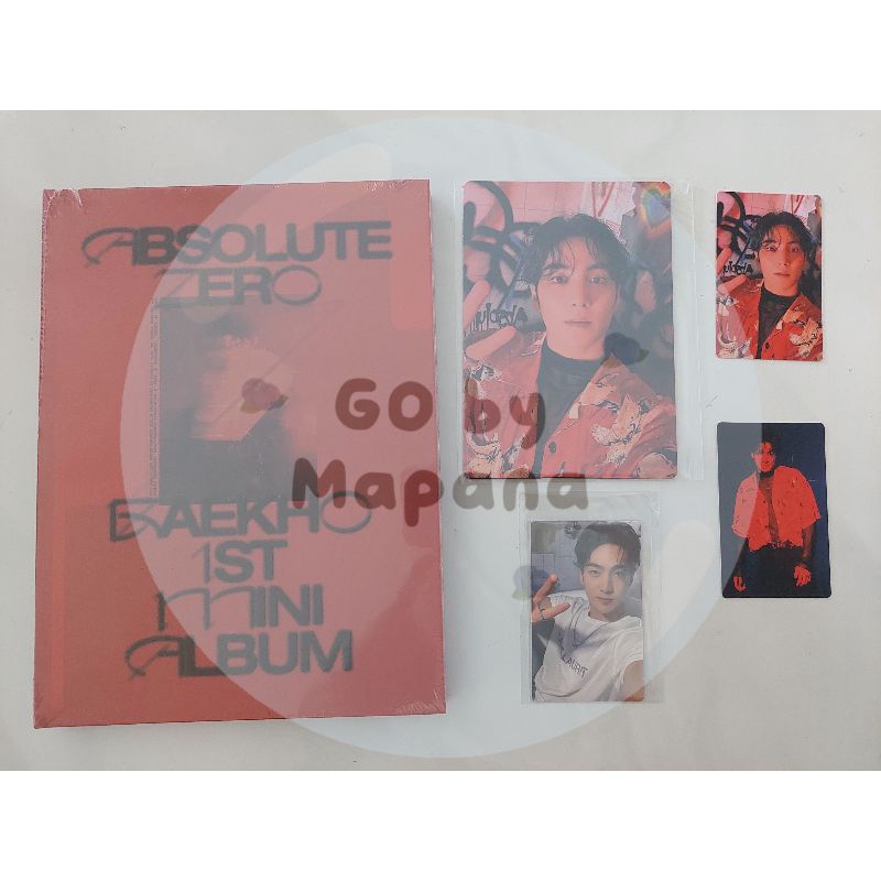 อัลบั้ม BAEKHO - Absolute Zero Burning ver.  Weverse WV
