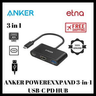 ANKER BAnker Powerexxpand ฮับ Usb-C Pd 3-in-1