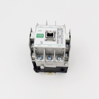 MODEL:S-N50 MAGNETIC CONTACTORS แมกเนติก คอนแทกเตอร์ AC-1 Ith:100A 2NO 2NC แรงดันไฟฟ้า:AC380V,AC220V,AC110V,AC24V