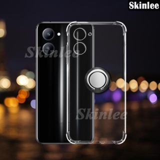 เคสใส แบบนิ่ม พร้อมแหวนตั้งได้ สําหรับ Realme 10 Pro Plus Realme10 Pro Plus