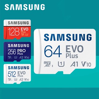 ของแท้ การ์ดหน่วยความจํา SAMSUNG EVO Plus SD Card32GB 128GB 64GB 256GB 512GB C10 TF
