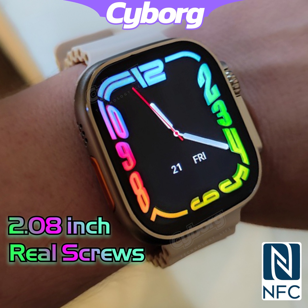 ซีรีส์ใหม่ล่าสุด 8 Max Smart Watch 49 มม.ไทเทเนียม 2.0 นิ้วหน้าจอ Retina แบบแข็งเป็นพิเศษ IP68 กันน้