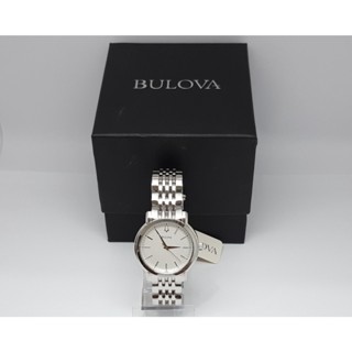 นาฬิกา BULOVA MENS 96A150 QUARTZ พร้อมกล่อง (ใหม่มีตำหนิ)