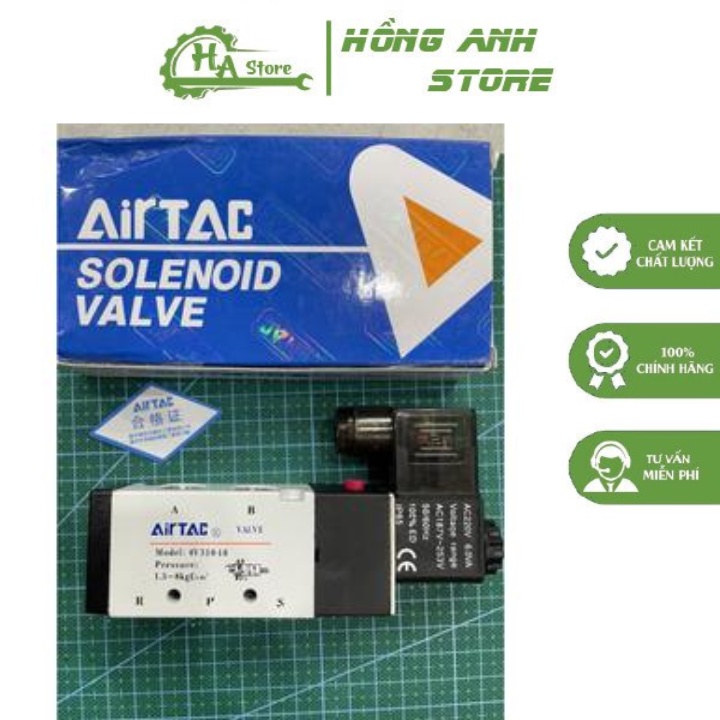 Airtac 4V310-10 โซลินอยด์วาล์ว ผลิตโดย Airtac - Hong Anh Store
