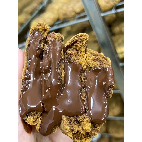 แยกขาย แบบชิ้น ‼️ 🍪𝘾𝙤𝙤𝙠𝙞𝙚𝙨 𝙇𝙖𝙫𝙖 🍪คุกกี้ลาวาแบบชิ้น ❤️ พกพาสะดวก ขนาด 30-35 g. - รูปที่ 6