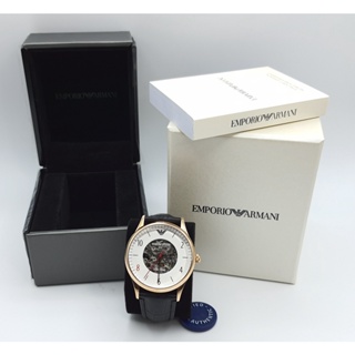 นาฬิกา EMPORIO ARMANI MENS AR1924 MECCANICO 41 MM AUTOMATIC พร้อมกล่อง (ใหม่)