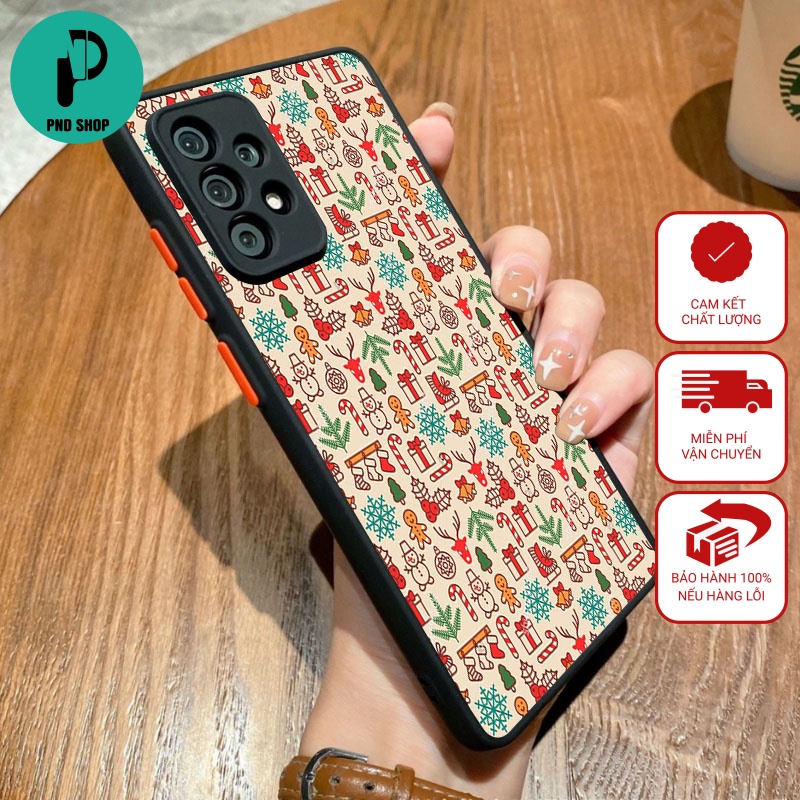 Samsung NOEL SEASON Matte Case สําหรับ Samsung A04 A23 A30 A22 A16 A13 A53 M33 M53 J4....- SS-09 - P