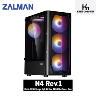 ZALMAN N4 Rev.1 Metal MESH High Airflow ARGB Mid-Tower Case