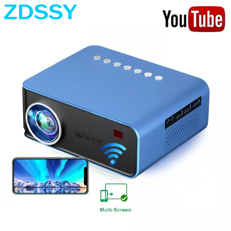 ZDSSY T4 Mini projector 3600 Lumens Support Full HD 1080P LED Proyector