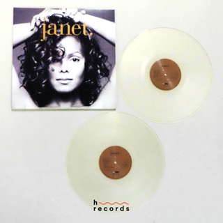 (ส่งฟรี) แผ่นเสียง Janet Jackson - Janet. (Limited Clear Vinyl 2LP)