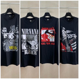 [ปรับแต่งได้][ใส่โค้ดSAF20OCT ลด20% สูงสุด 40.-] V3 เสื้อวง เสื้อยืดดำ NIRVANAใหม่  My Chemical Romance_36