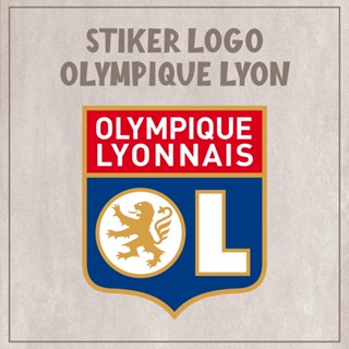 สติกเกอร์โลโก้ OLYMPIQUE LYON สําหรับติดตกแต่งหมวกกันน็อค แล็ปท็อป โทรศัพท์มือถือ รถจักรยานยนต์ รถยนต์