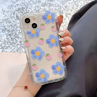 เคสโทรศัพท์มือถือ ลายดอกไม้ สําหรับ iphone 14promax 11 13 12 7Plus 6 6s XR X XS Max