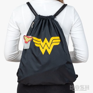 DOSH BAGS WONDER WOMAN กระเป๋าเชือกรูด  ผู้หญิง PWWGAB1000-BL-F