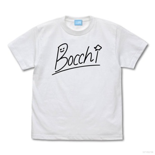 Top เสื้อยืดแขนสั้นลําลอง ทรงหลวม พิมพ์ลายอนิเมะ Bocchi The Rock พลัสไซซ์ แฟชั่นสําหรับผู้ชาย และผู้หญิง