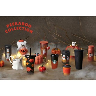 Starbucks Halloween Mug 2021 Pumpkin raccoon แก้ว​ สตาร์บัค​ ฮาโลวีน​ ฟักทอง​ แรคคูน