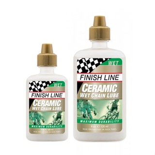 น้ำมันหยอดโซ่ FINISH LINE CERAMIC WET CHAIN LUBE 2oz / 4oz