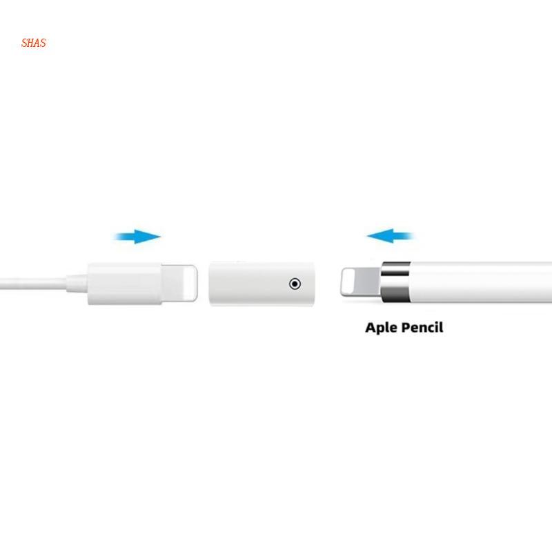 Shas อะแดปเตอร์ชาร์จ สําหรับ Apple Pencil 1st