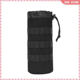 1.5L Water Bottle Pouch MOLLE Adjustable Bottle Holder,Carrying Pouch Cover Protect Sleeve for Outdoor Walking Running Hiking Cycling