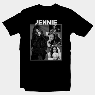 เสื้อยืด พิมพ์ลาย BLACKPINK JENNIE BLACKPINK PINK VENOM KPOP JENNIE LISA JISOO ROSE Regular สไตล์เกาหลี