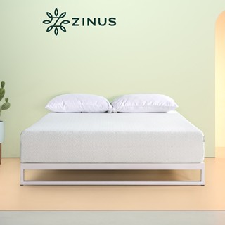 Zinus ที่นอนชาเขียว (สเปคนุ่ม) รุ่น Gill หนา 25cm. ส่งฟรี