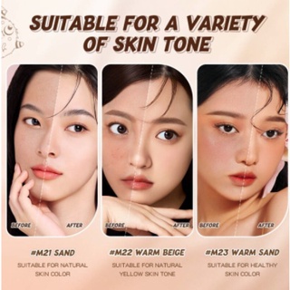 BANXEER BM17 Banxeer Milk Mist Soft Light Monster Liquid Foundation 30กรัม รองพื้นหลอด