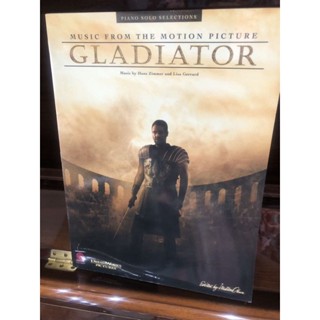 GLADIATORMUSIC FROM THE MOTION PICTURE GLADIATOR - PIANO SOLO SELECTIONS (HAL)