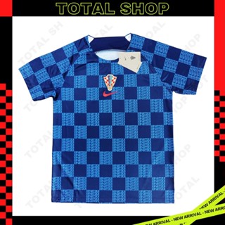 Croatia pre-match 2022 เสื้อบอลทีมชาติโครเอเชีย2022 เสื้อซ้อมทีมชาติโครเอเชีย