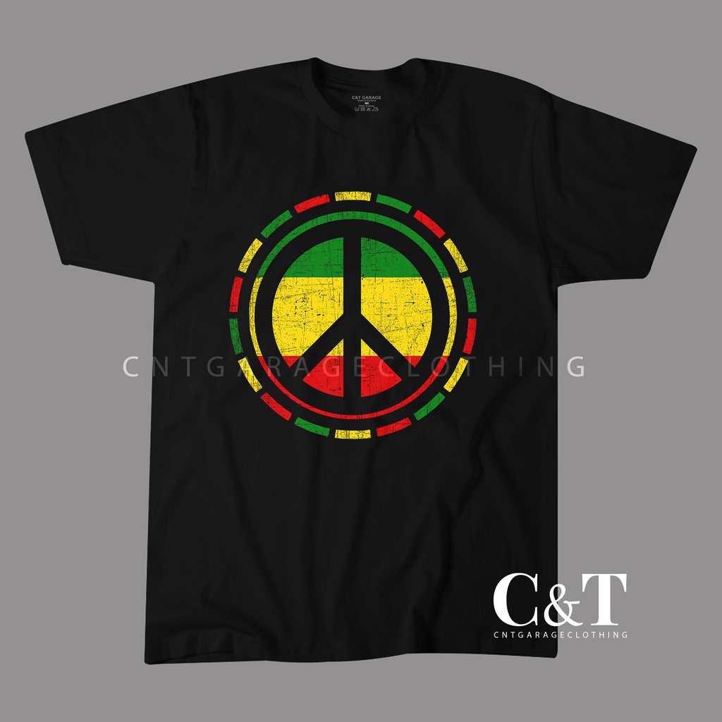 Cntgarageclothing | Bob MARLEY PEACE TSHIRT | Bm 019 | เสื้อเชิ้ต KAOS DISTRO TSHIRTS TEE