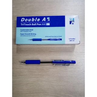 ปากกา​ Double​ A​ TriTouch Ball​ Pen  DBP-107 หมึกสีน้ำเงิน​  0.7​  มม.