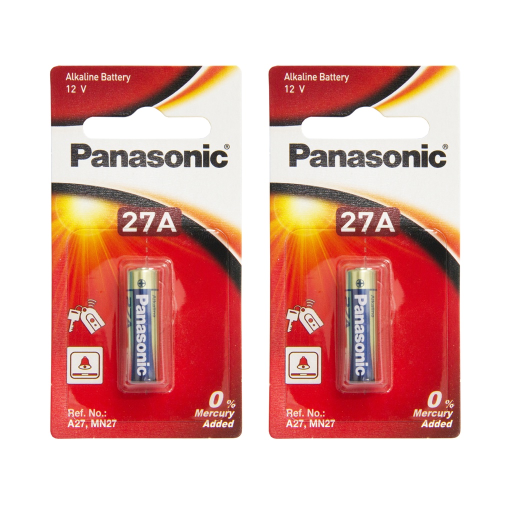 Panasonic Alkaline 27A 2 ก้อน
