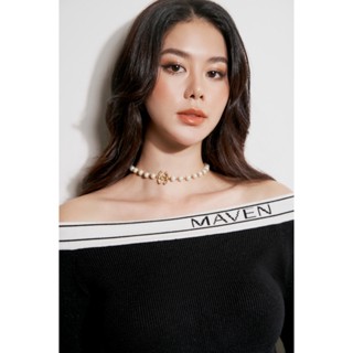 MAVEN - Maven เสื้อยืดผ้าวูล Rae Top