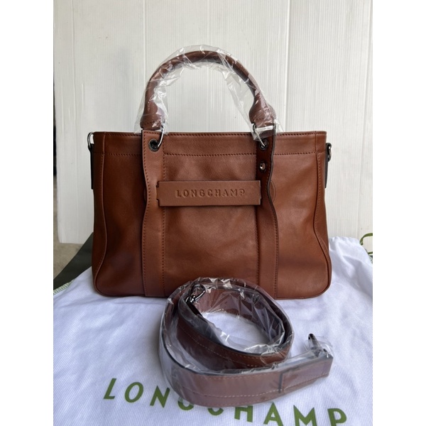 พร้อมส่งLongchamp 3D size s cognac