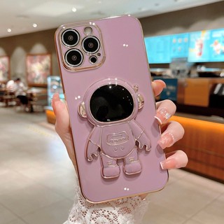 For Vivo 1820 1723 1609 1601 1901 1902 1935 1726 1808 3D Astronaut Stand Phone Case/COD