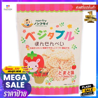 โมกุโมกุจังขนมเซมเบ้รสมะเขือเทศ 17กรัม Moku Moku Chan Senbei Tomato Flavor 17g.