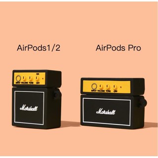 เคสหูฟังบลูทูธไร้สาย ซิลิโคน ลายลําโพง 3D สไตล์เรโทร สําหรับ Airpods 3 Pro 1 2 3