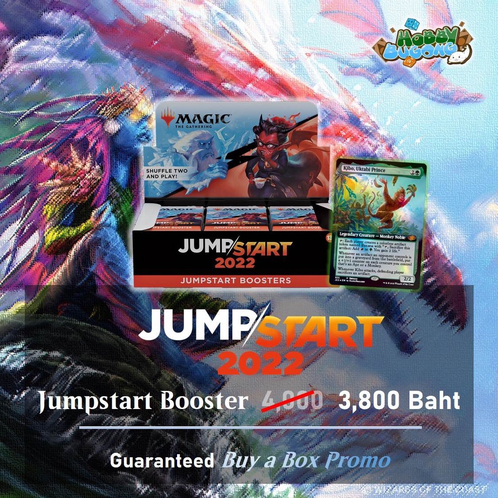 Magic The Gathering Jumpstart 2022 Booster Box 24 Packs (480 cards