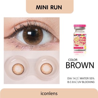 คอนแทคเลนส์ คิตตี้ คาวาอิ Mini Run Brown