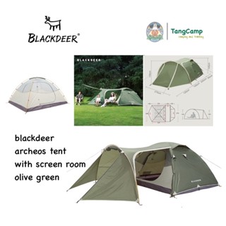 เต็นท์ Blackdeer Archeos Tent with Screen Room Olive Green