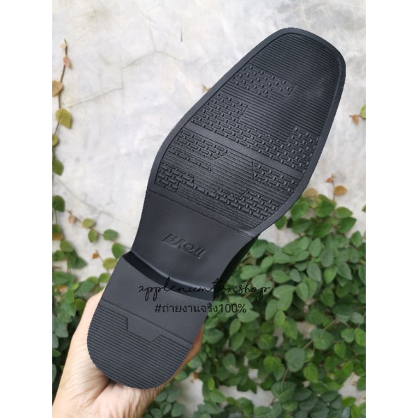 รองเท้าคัชชูผู้ชาย baoji แท้ รุ่นหัวเรียว รองเท้าหนังใส่เรียน ใส่ทำงาน sz. 39-47