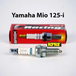 หัวเทียน BRISK PREMIUM ZS ไร้เขี้ยว Yamaha Mio 125-i Spark Plug (SZ01RA) รองรับเฉพาะเบนซิน 95 Made in EU