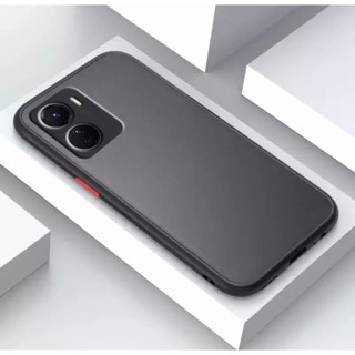CASE  Vivo Y16 4G  ขอบนิ่มหลังแข็ง เคสกันกระแทก ปุ่มสีผิวด้าน ส่งจากไทย [CT 98Shop]