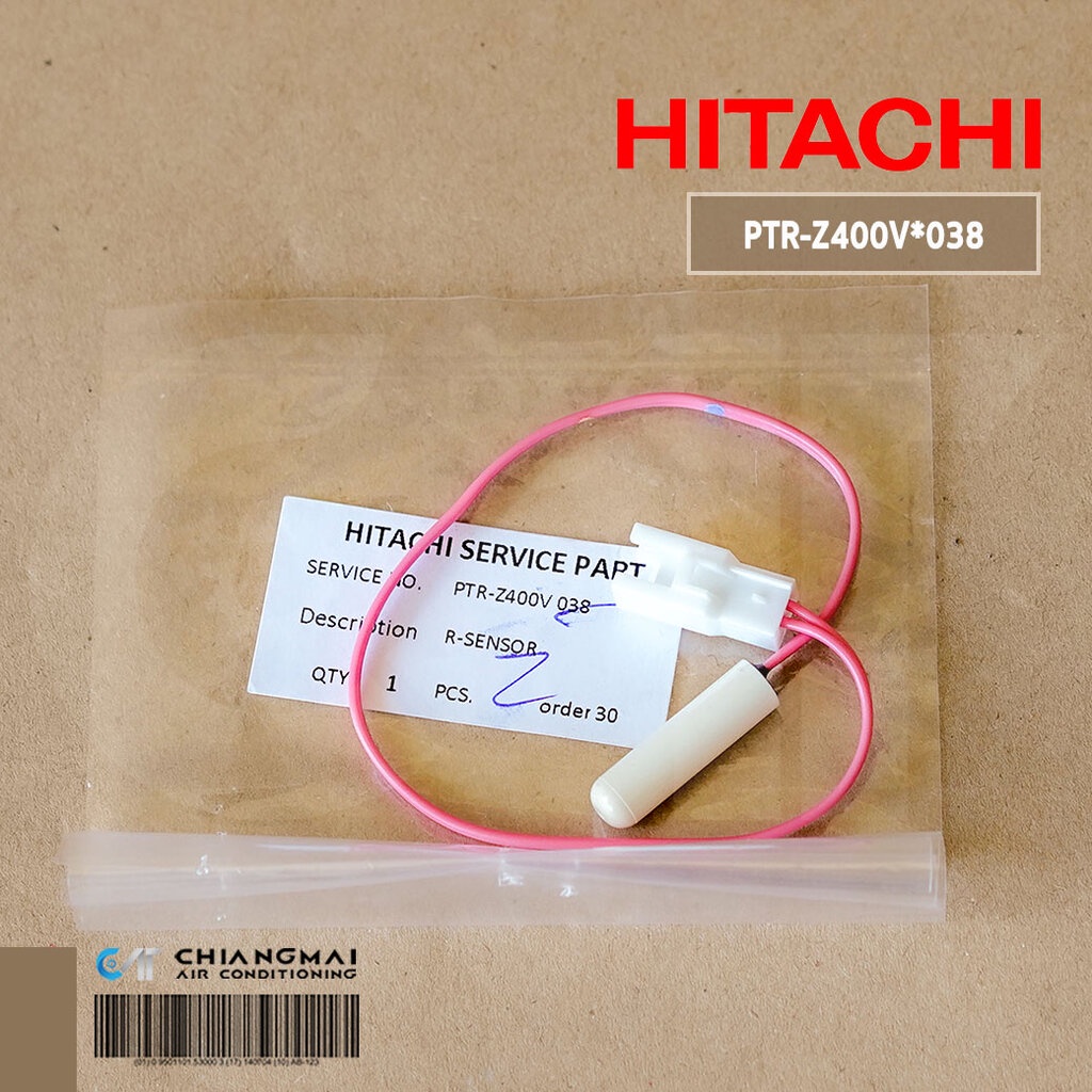 PTR-Z400V*038 R-SENSOR-SV เซ็นเซอร์วัดอุณหภูมิช่องแช่เย็น HITACHI เซ็นเซอร์ตู้เย็นฮิตาชิ อะไหล่ตู้เย