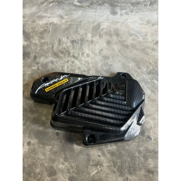 ฝาครอบหม้อน้ำ PCX160 ปี2021-2024 บังหม้อน้ำ คาร์บอน เคฟล่า 5D  Akana pcx แถมสติ๊กเกอร์ Akana จัดส่งวันต่อวัน