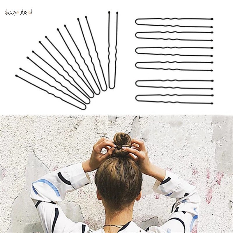 6 ซม. 10 ชิ้น กิ๊บคลื่น รูปตัวยู ที่มองไม่เห็น ปิ่นปักผม สีดํา ร้านทําผม กิ๊บโลหะ สีดํา เครื่องประดับผม สําหรับเจ้าสาว เครื่องมือช่างทําผม