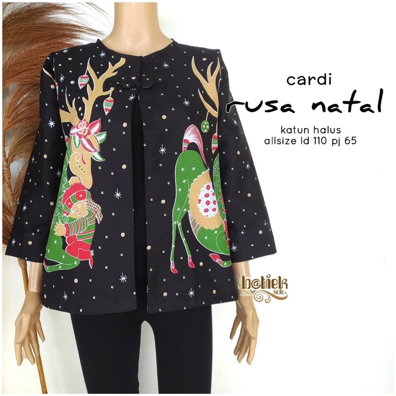 คริสต์มาส DEER CARDIGAN คริสต์มาส DEER OUTER