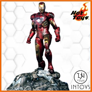 HOT TOYS - IRON MAN MARK 7 [ BATTLE DAMAGED VER.]​ -​ MMS 196 : AVENGERS​ ( LIMITED​ EDITION )​