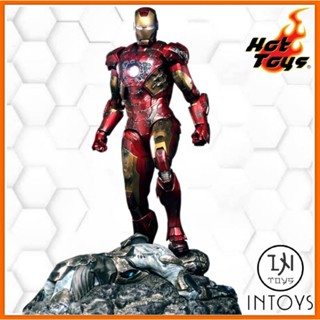 HOT TOYS - IRON MAN MARK 7 [ BATTLE DAMAGED VER.]​ -​ MMS 196 : AVENGERS​ ( LIMITED​ EDITION )​