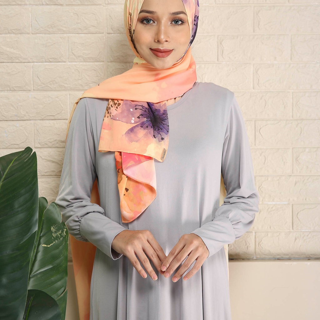 SHAWL QISTEENA 2M SHAWL KOREAN CRPE SHAWL LABUH SHAWL SHAWL ANTI KEDUT SHAWL IRONLESS SHAWL PRINTED
