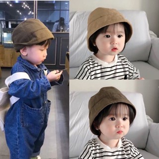 🧢พร้อมส่ง🥰หมวกเด็ก บักเก็ตเด็ก กันแดด เท๋ น่ารัก แฟชั่นเด็ก เด็กผู้ชายและเด็กผู้หญิง หลายสี